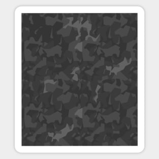 Grey camo pattern Sticker